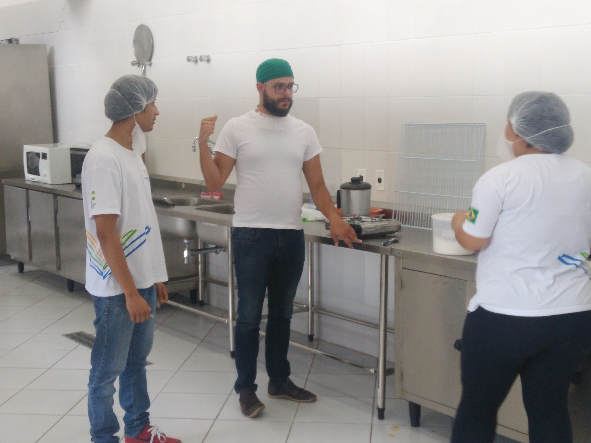 Preparaçaõ da oficina a matemática está na cozinha